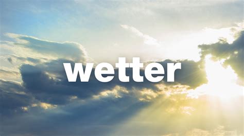 Wetter.