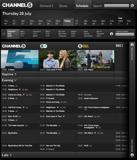 channel5schedule.