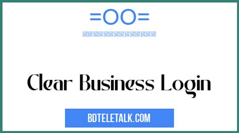 clearbusinesslogin.